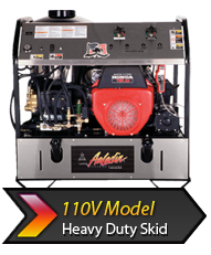 40-Series110V HD Skid pressure washer product link