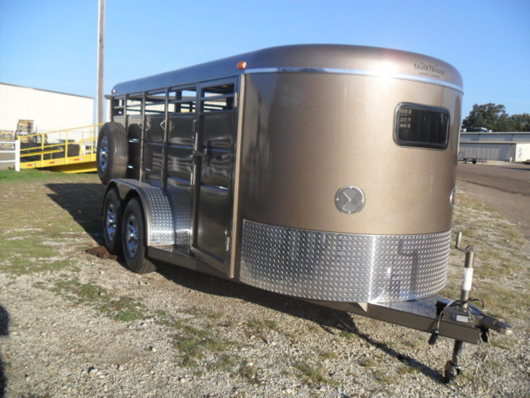 2016 calico pig-goat trailer